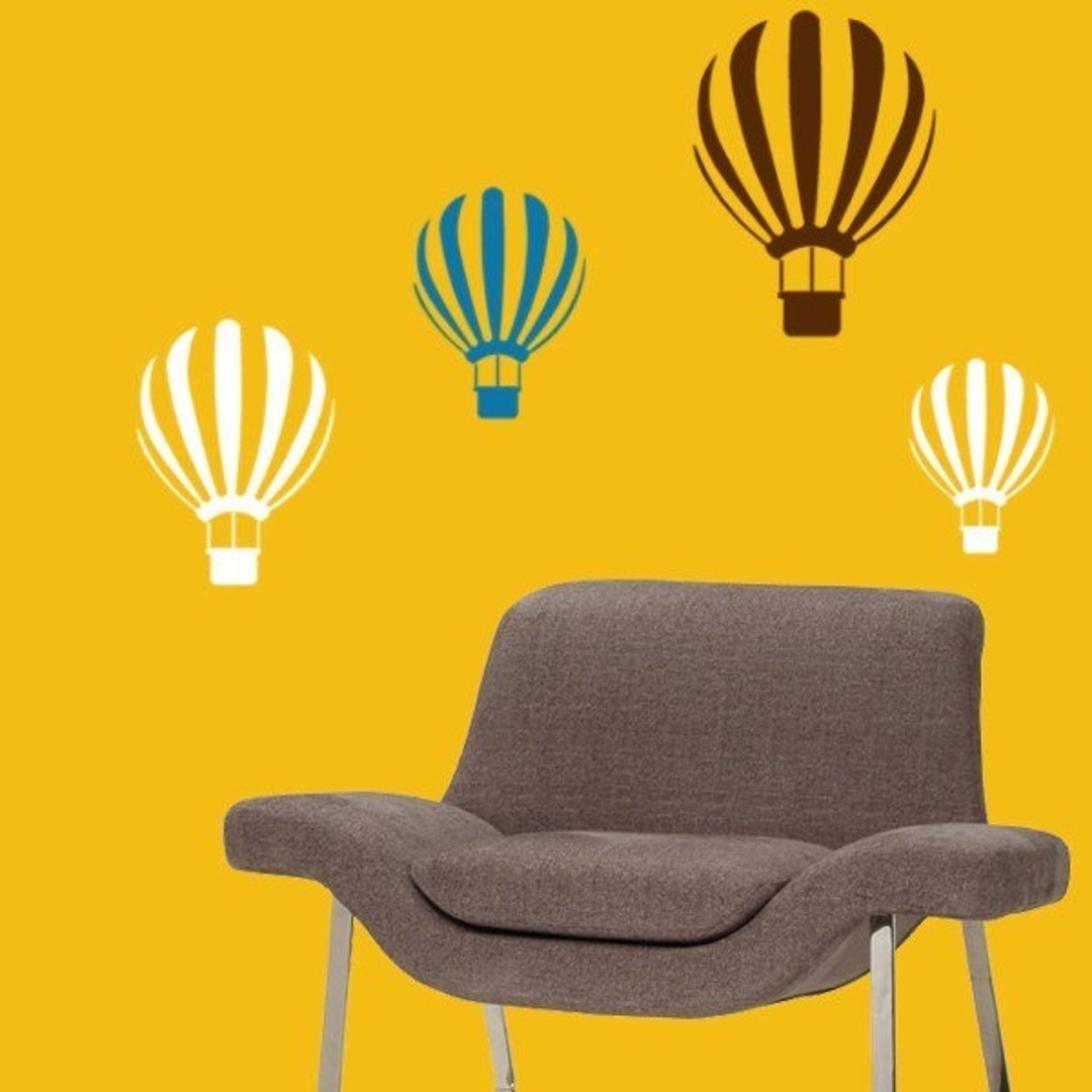 Hot Air Balloon Decor Children Room Wall Art Hot Air Balloon Nursery