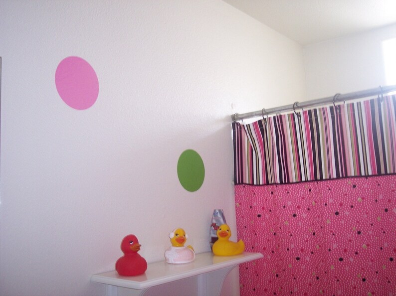 Splish Splash Vinyl Bathroom Decal Medium image 2