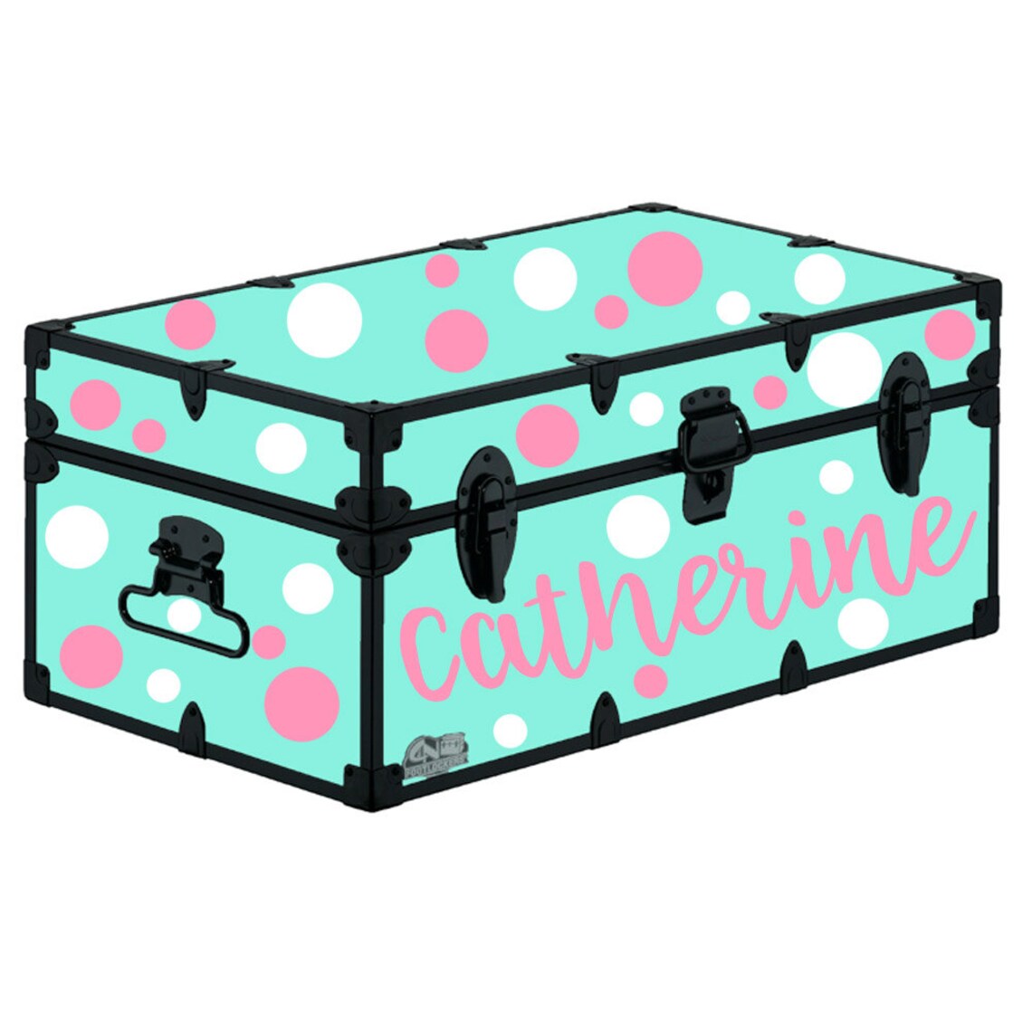 Personalized Camp Trunk Polka Dot Package DOTS ONLY Camping Etsy