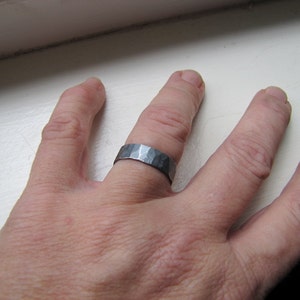 Rustic Mens Ring image 5