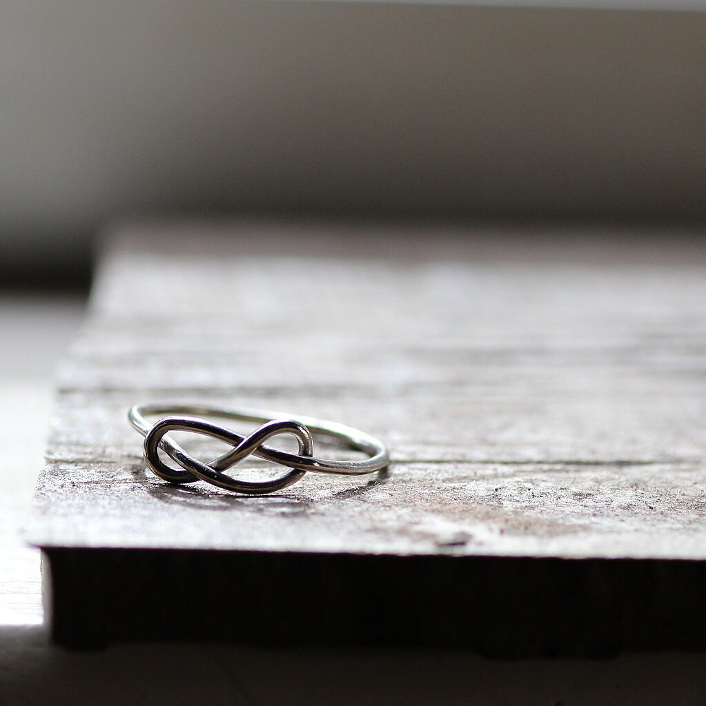 Infinity Ring Etsy