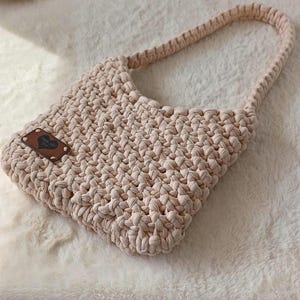 Pomme d'été | Tamaño M – ¡Un bolso que ofrece un color para cada deseo – hecho de Trapillo!