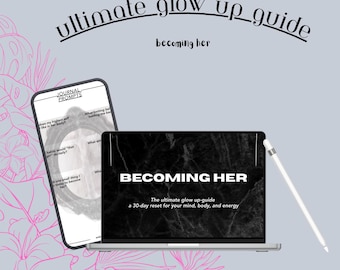 Glow Up Kalender für Frauen | Werden zu ihr Journal PDF