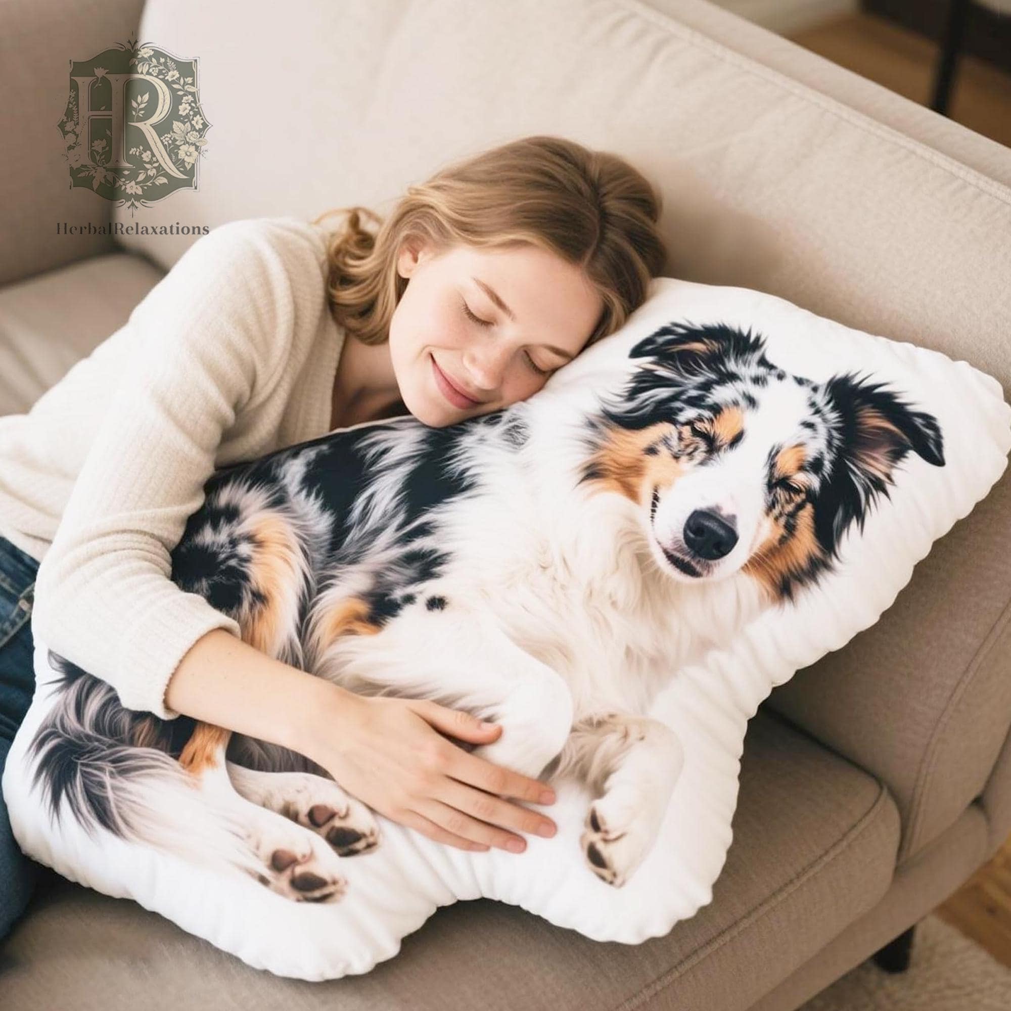 Custom 3D Pet Pillow from Photo, Double-Sided Dog/Cat Shaped Throw Pillow, Personalized Gift or Pet Memorial