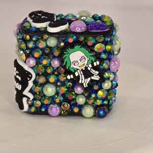 Bedazzled Beetlejuice 45w USB-C wall charger for Apple or Samsung