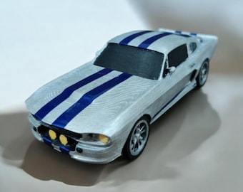 Shelby GT500 "Eleanor" Miniature: 3D Printing STL File