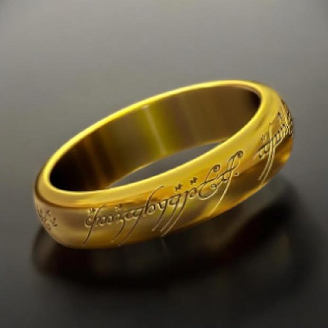Realistic Monster O Ringe The One Ring STL File: Lord of the Rings 3D Print Model - Etsy
