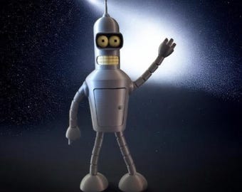 Futurama Bender 関節モデル: 3D プリンター STL ファイル (デジタル ファイル)