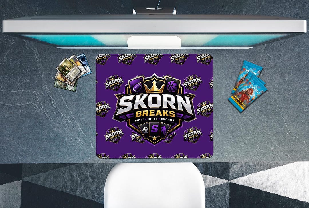 Custom Card Breaking Mat | Your Logo | Custom Trading Card Playmat ...