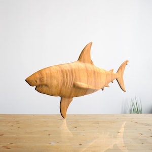 Shark - STL File For CNC Wood Carving, Cnc Router Files