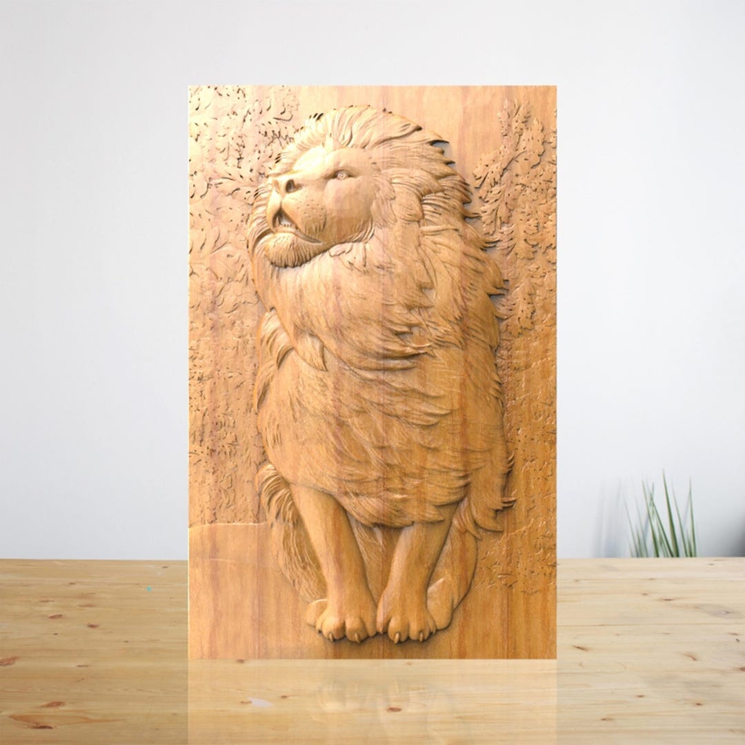 Leon 3D STL Bas Relief File for CNC Carving, Wood Cnc Router Files ...
