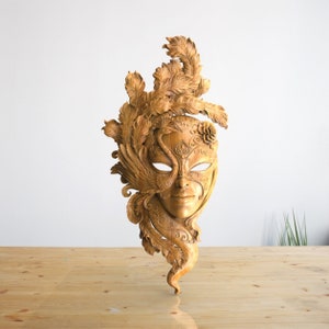 Venedig-Maske - STL-Datei für CNC-Holzschnitzerei, Cnc-Fräserdateien