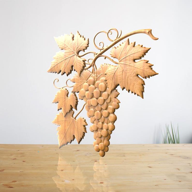 Grape - STL File for CNC Wood Carving, Cnc Router Files - Etsy UK