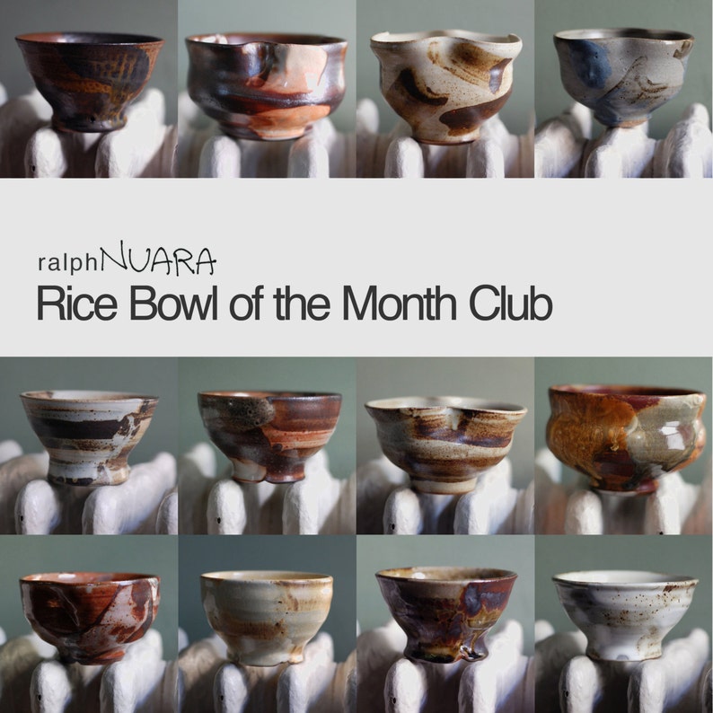 Rice bowl of the month club Etsy