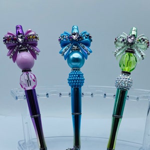 Speciality Acrylic Bow Beadable Pens