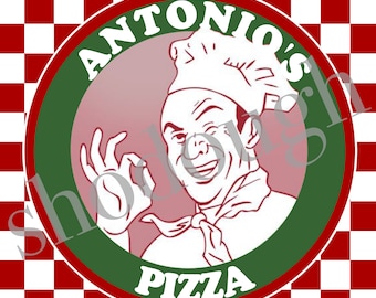 TMNT Antonio's Pizza Box Label - 12" Pizza - Nickelodeon (digitale download)