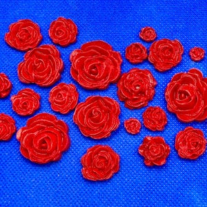 96 COE Red Roses Freeze and Fuse