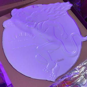 Fireball whisky, Metal sign, Comes with a Neon sign frame U pick the Color, Garage, Games Room, Man Cave, Gift, Bar, image 9
