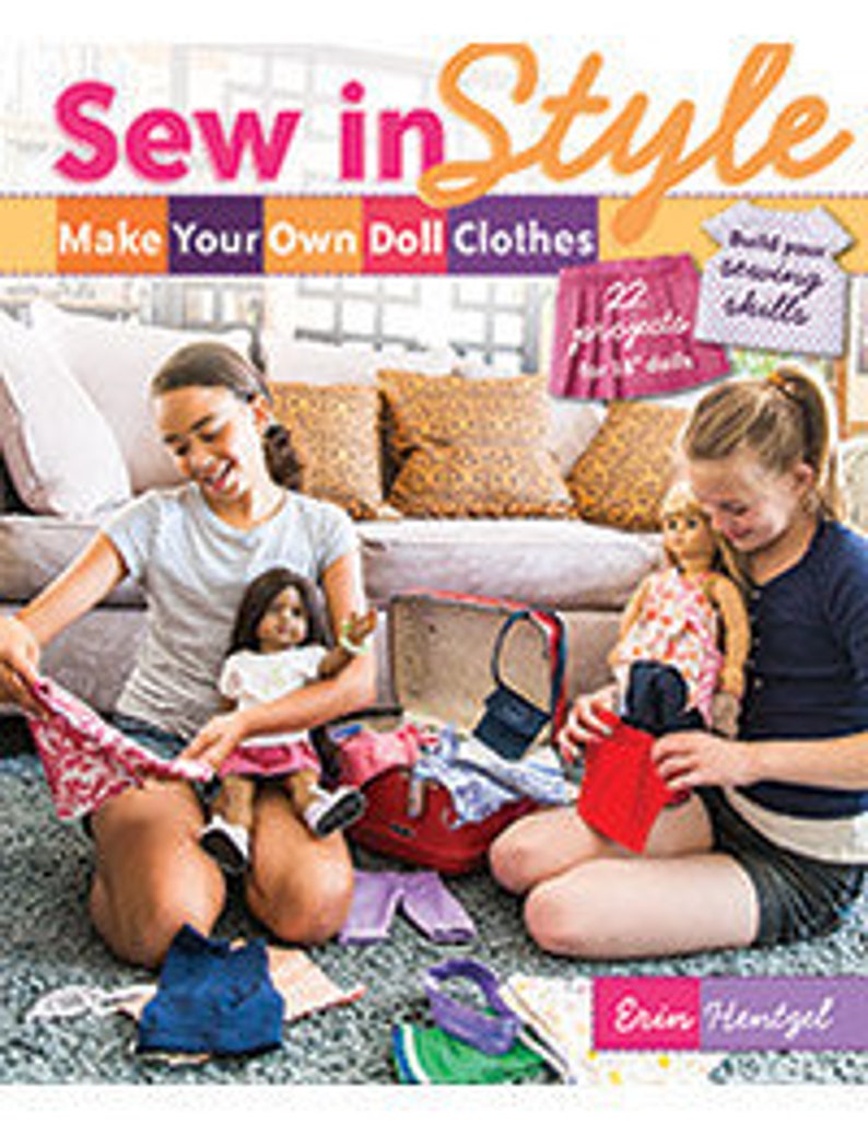 Sewing Book for kids Sew in Style Make Your Own Doll Clothes image 0