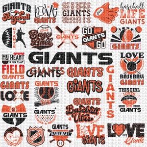 20+file,Giants bundle,Giants svg,Giants png ,Love giants,Baseball team,Layered File,Instant Download,logo I Cup, Tshirt, Clip Art, Cricut