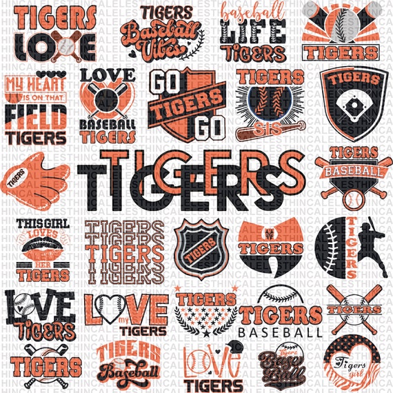 25+File,Tigers bundle,Tigers svg,Tigers png,Tigers cricut,Layered File,Instant Download,Clip Art, Cricut,Baseball team,love tigers,Go tigers