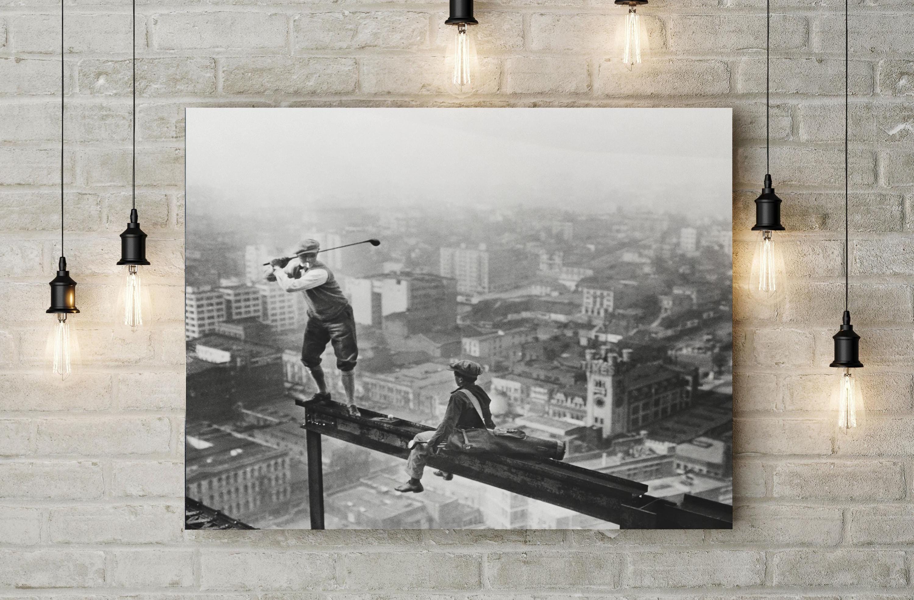 Golf on Skyscraper - Etsy