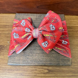 St. Louis Cardinals Bow Headband- Infant, Baby