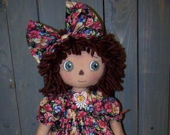 PDF/Pattern/Piper Rose Primitive Folk Art Doll Pattern Et