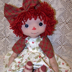 Pattern/Abby/Primitive Raggedy Doll Pattern ET