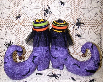 Pattern/ The Witch Is In Boots  Pattern ET
