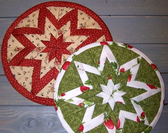 Muster/Gefaltet Stern ET Heat Resistant Untersetzer Muster