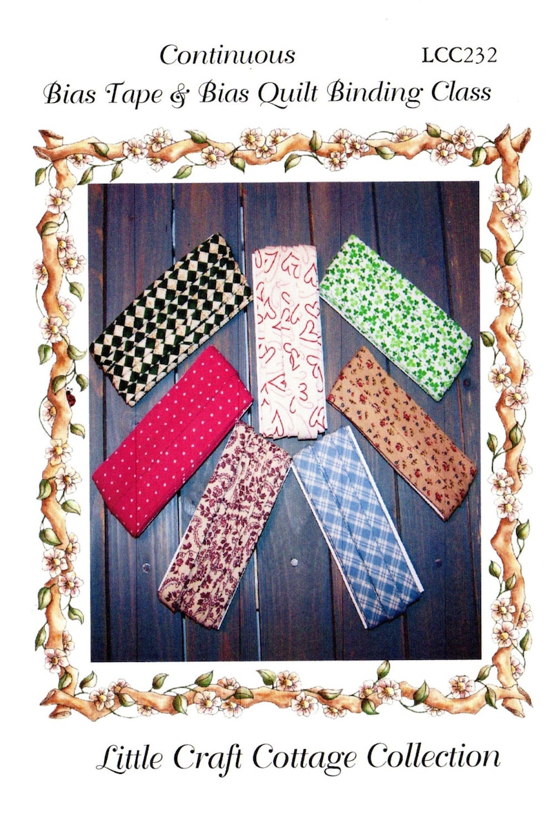 Pdf/pattern/bias Tape & Bias Quilt Binding Class ET Etsy