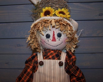 PDF/Pattern/Silas Scarecrow Doll Pattern ET