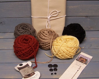 Teegefärbte Musselin-Puppe Makin' Essentials Kit ET-Sie wählen die Puppenhaarfarbe