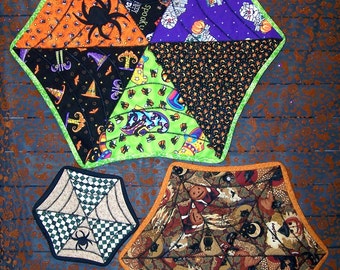 Muster/Komm in meinen Parlor/Spinnennetz Table Topper Quilt Muster ET