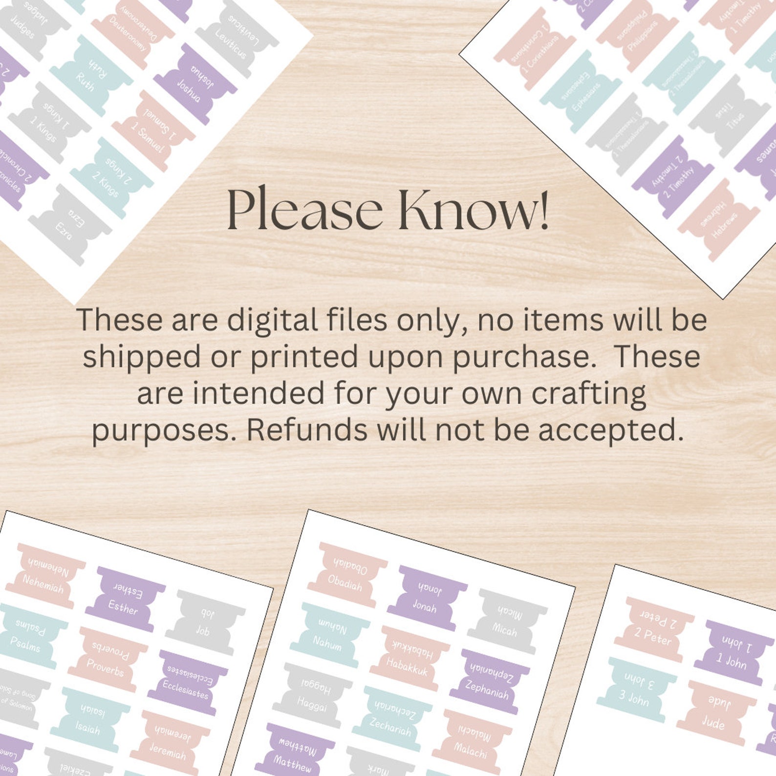Printable Bible Tabs Template for Homemade Projects. Bible Tabs to ...