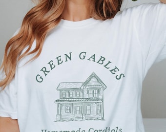 Anne of Green Gables T-Shirt: Vintage Style Literary Tee, Bookish Gift
