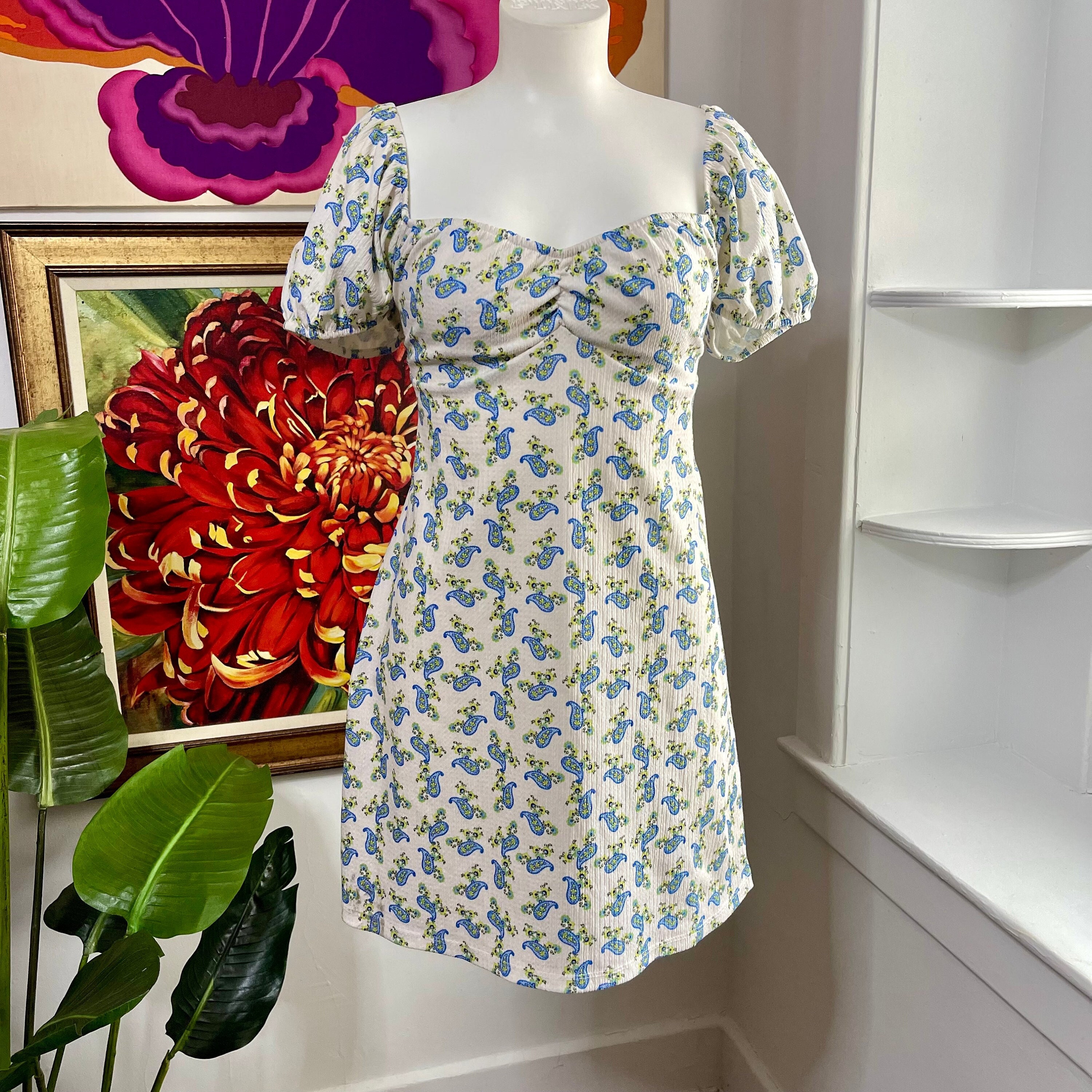 90s baby doll dress top