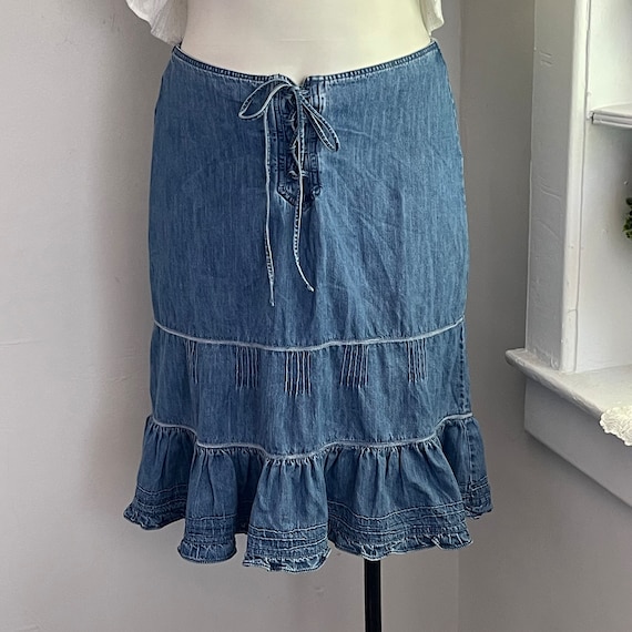 80s ruffle skirt plus size outlet