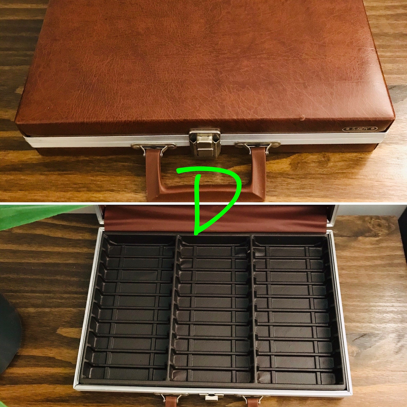 Vintage cassette tape music storage holder case plastic Etsy