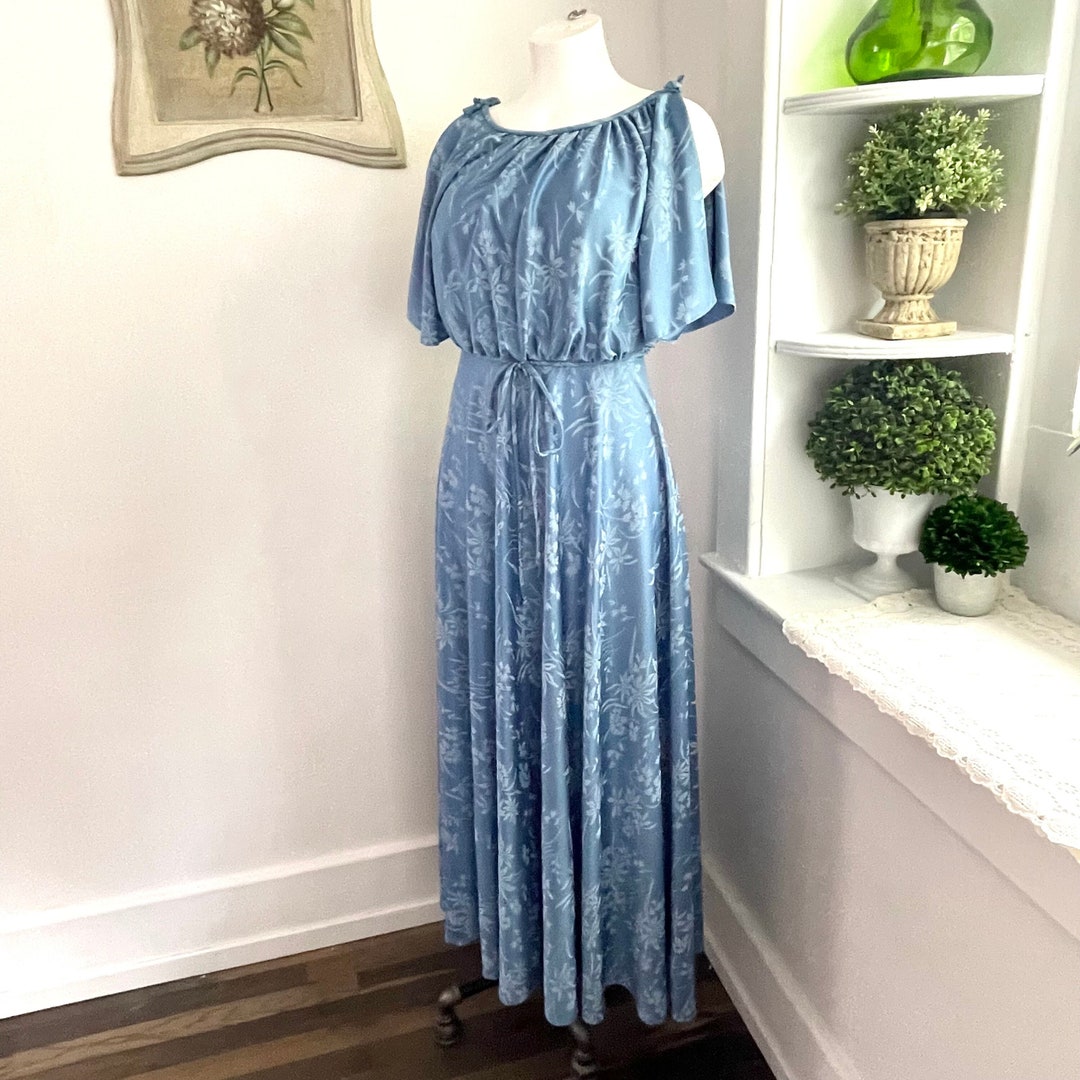 Dutton Maxi Dress in Hippie Blue