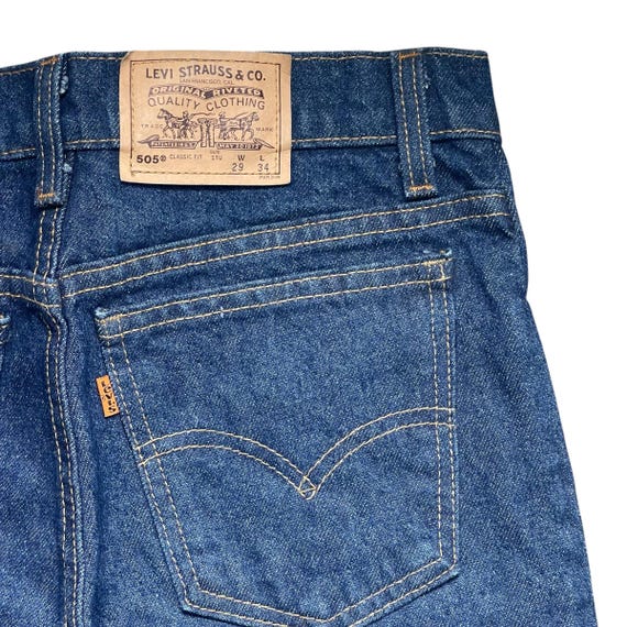 Vintage Levi's 505 Jeans: Classic Fit Denim, 90s Y2K (29x34)