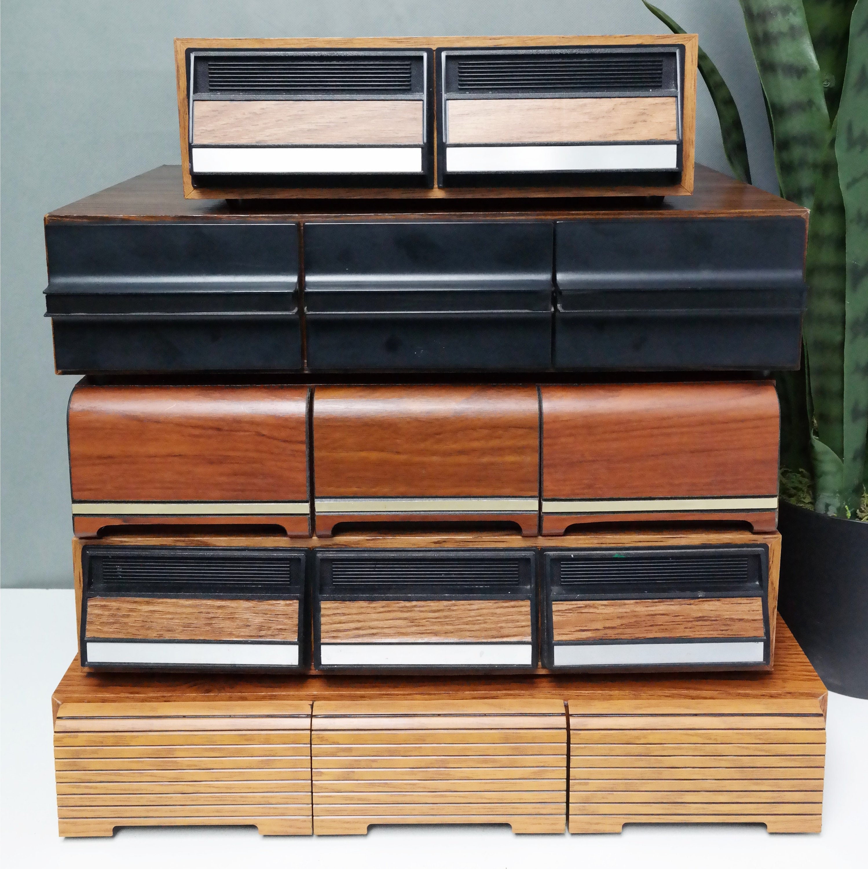 Download 80s vintage cassette tapes music tape storage case group A ...