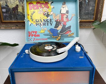 Popeye Dance Party Record Player