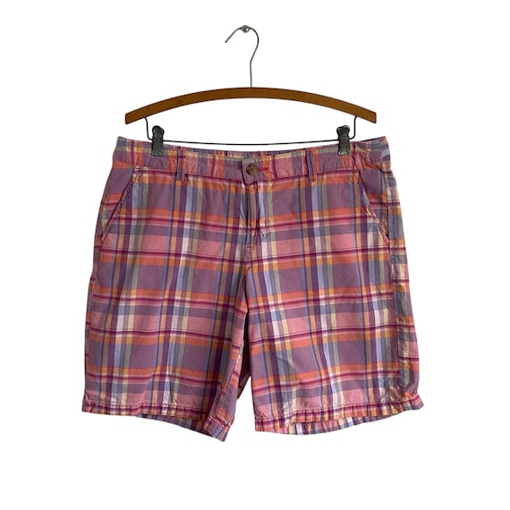 Vintage Merona Pink Plaid Outdoor Shorts. Tartan Pink Shorts. Whimsigoth Plaid Shorts. Cottagecore Plaid. Preppy Plaid Shorts. 80s. 90s 00s.