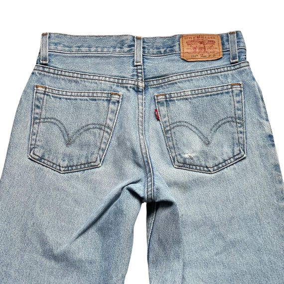 Vintage Levi's 550 Jeans: Stonewashed Blue, Relaxed Fit, Size 14L