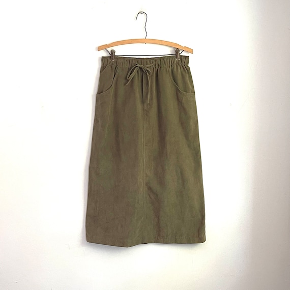 Olive green skirts 90s 2025