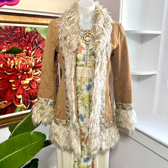 Vintage Prairie Floral Maxi Dress. Fairycore Prai… - image 6