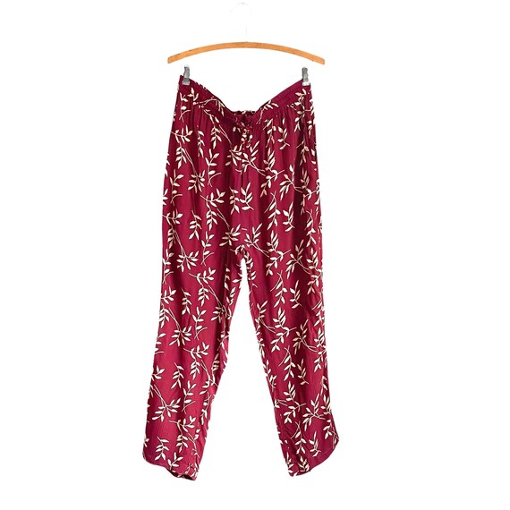 Vintage Boho Hippie India Rayon Pants. Loose Fit Baggy Dress Pants. Womens Boho Casual Dress Pants. Grunge Festival Pants. 80s 90s Y2K 00s.