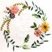 WATERCOLOUR WREATHS 5" Machine embroidery Designs